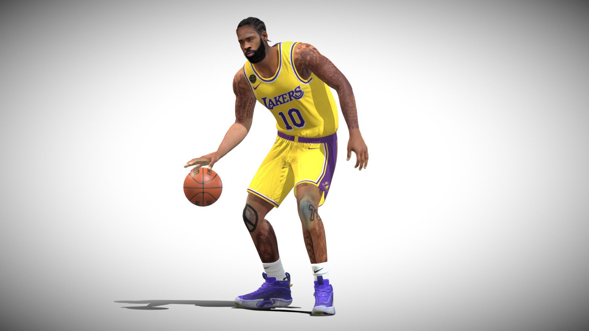 3D Rigged De Andre Jordan NBA - 3D model by NBA basketball player ...