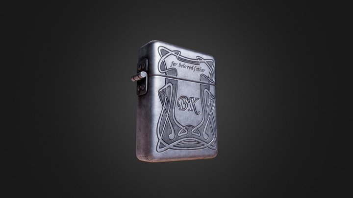 Cigarette Case 3D Model