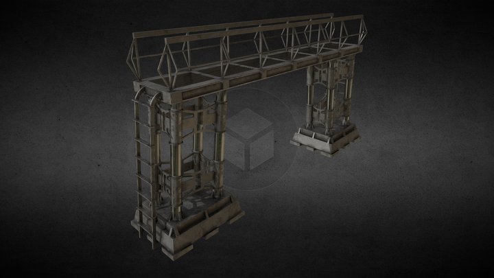 Star Wars Hangar Bridge 3D Model