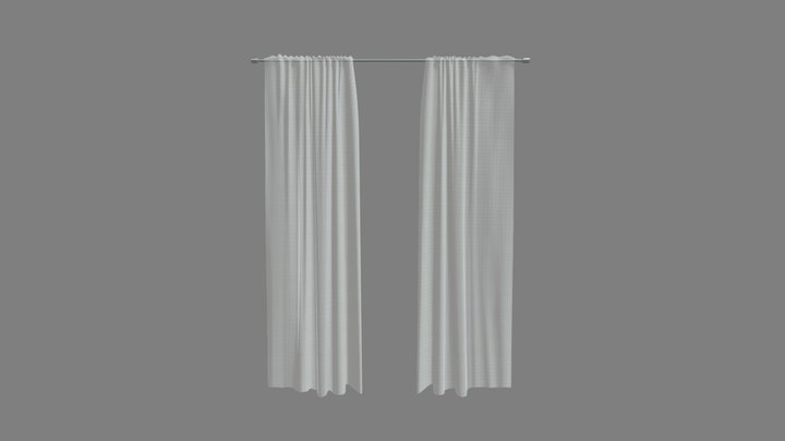 curtain 3D Model
