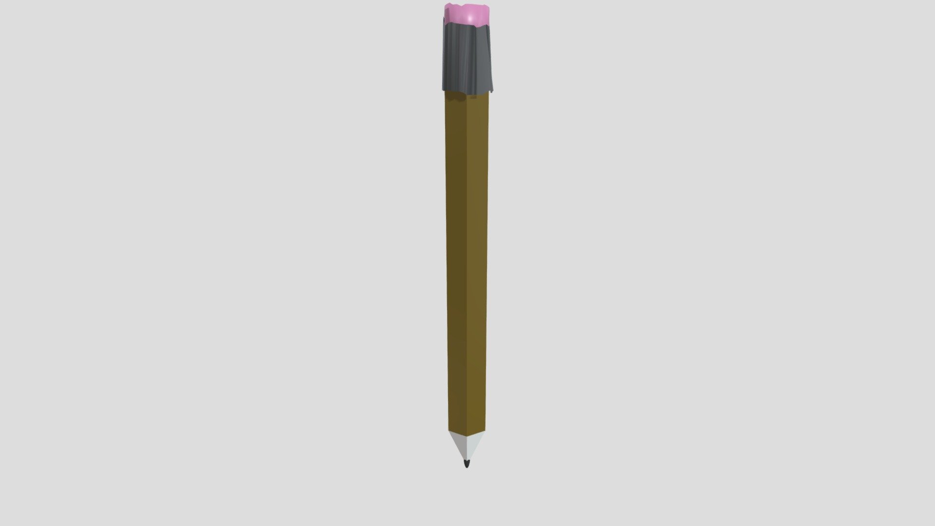 Pencil that is trash - Download Free 3D model by brettbrett1129 ...