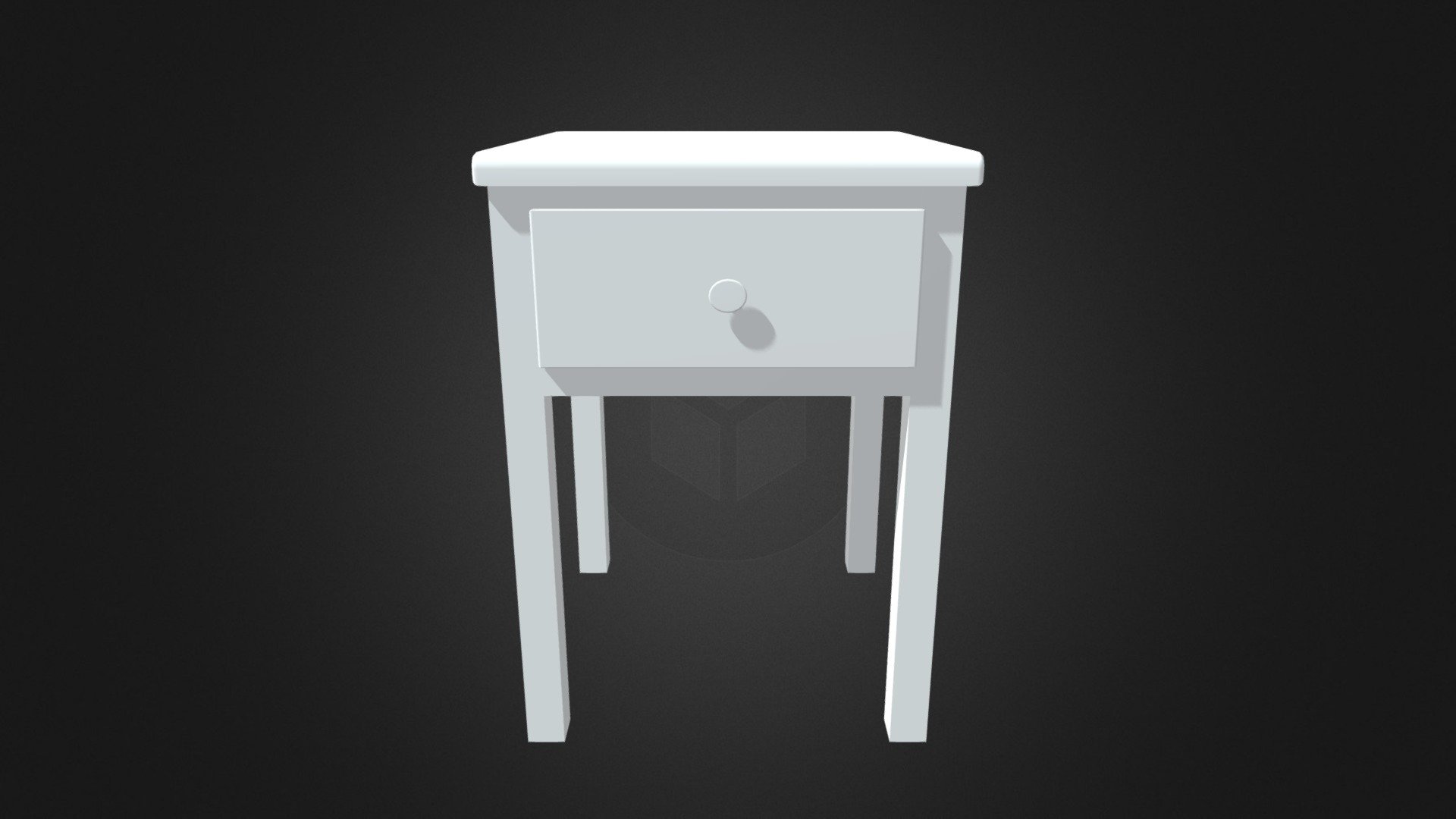 Side Table Download Free 3D model by cjallen33 [91db1af] Sketchfab