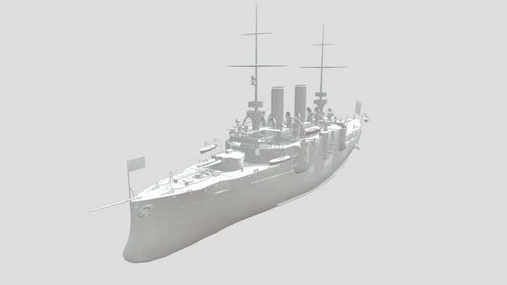 SMS Babenberg 3D Model