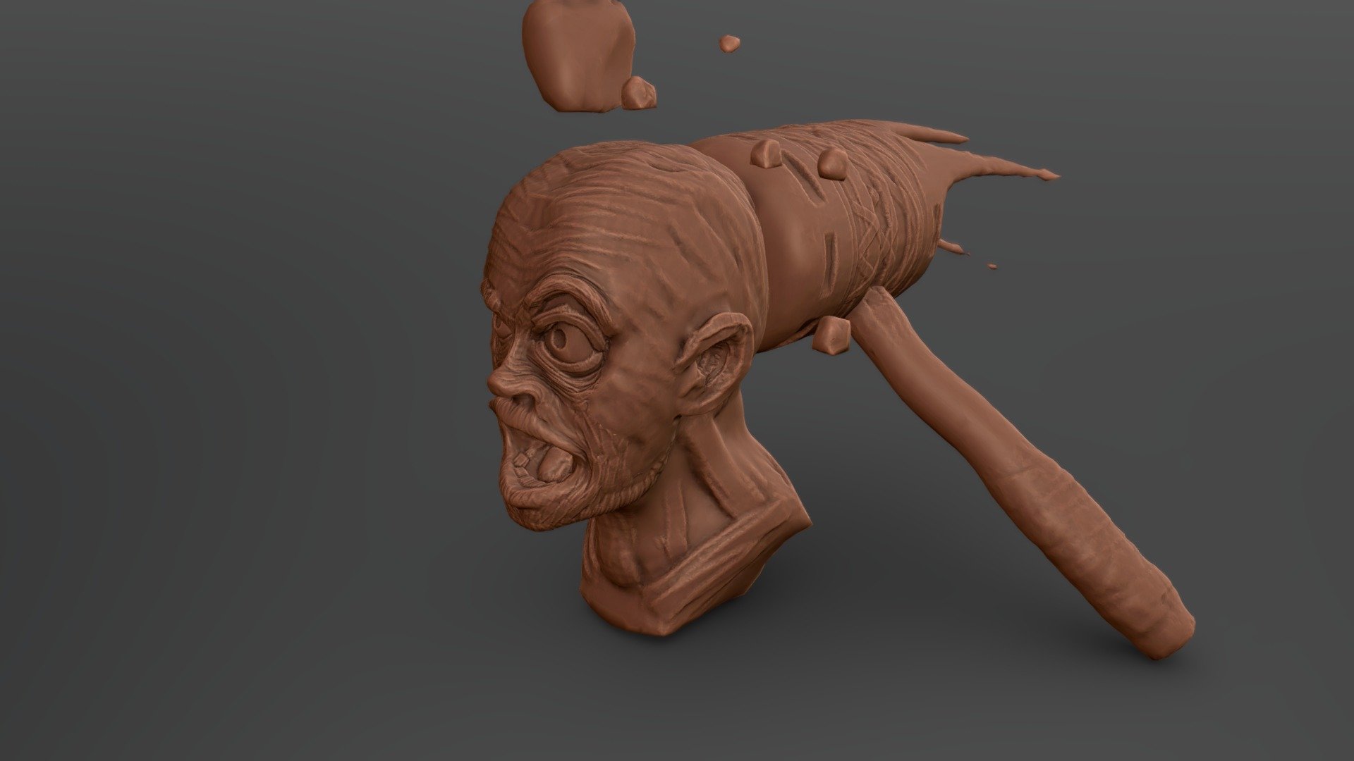 SculptJanuary2021 - Day 18 - Ouch!