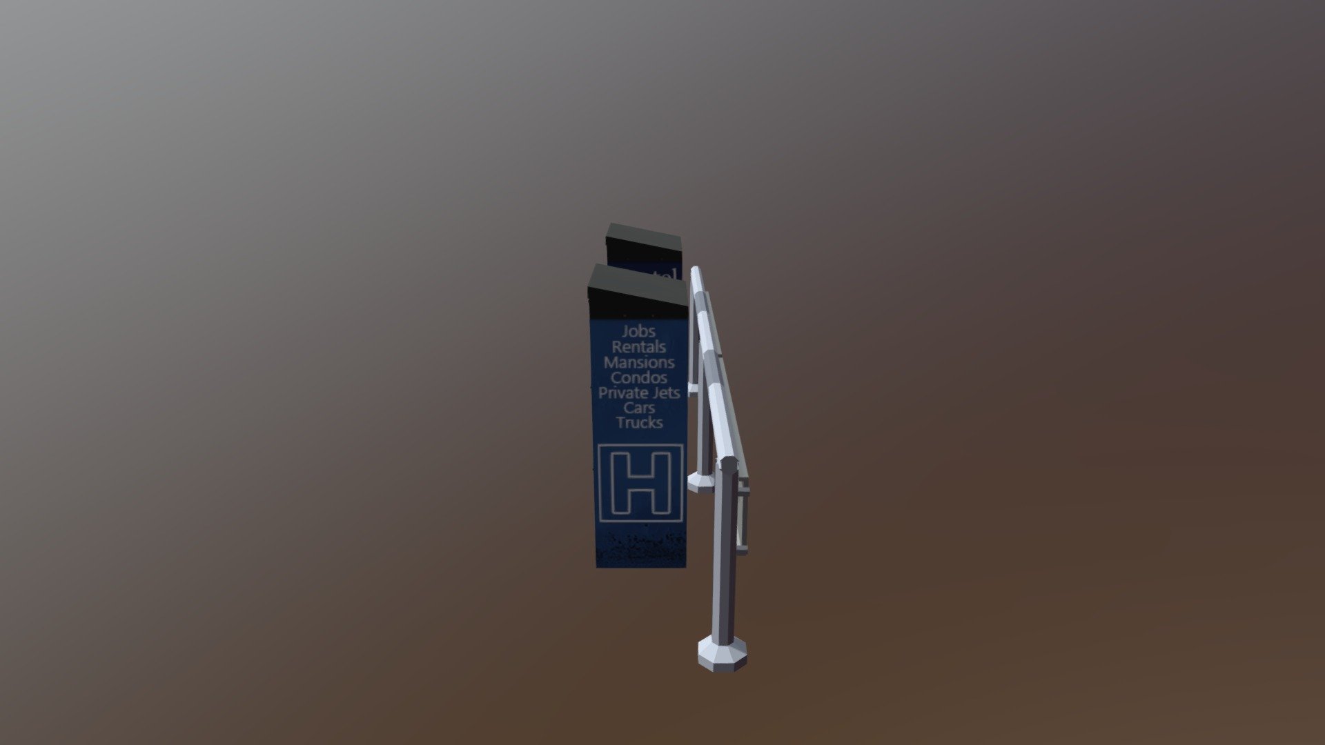 News Stands - 3D model by EthanASC [91dcfef] - Sketchfab