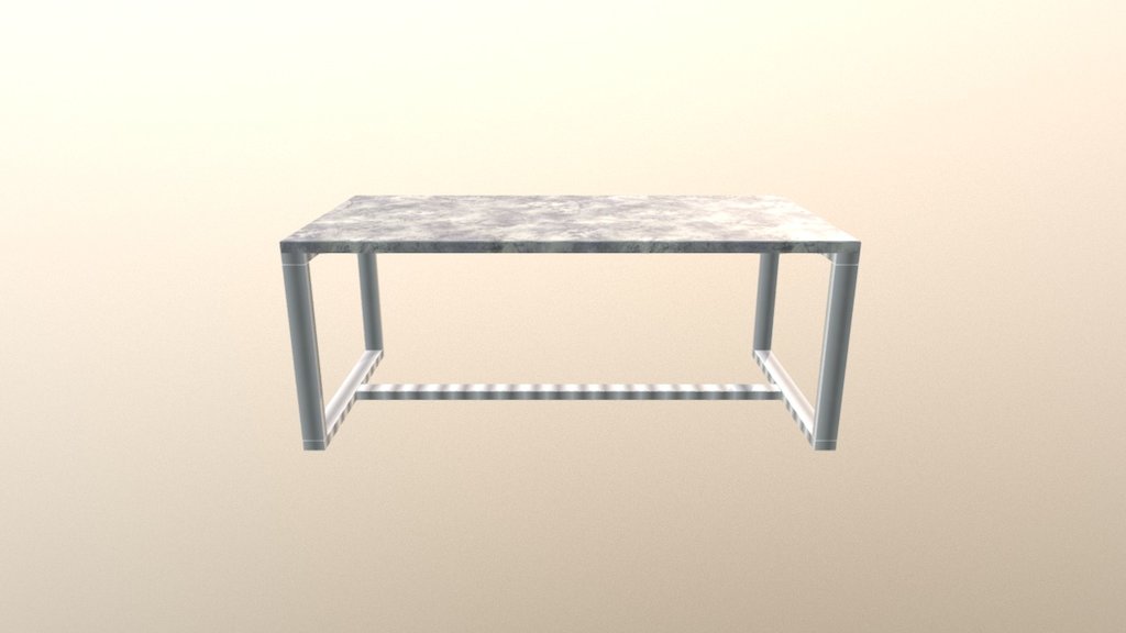 Modern table marble