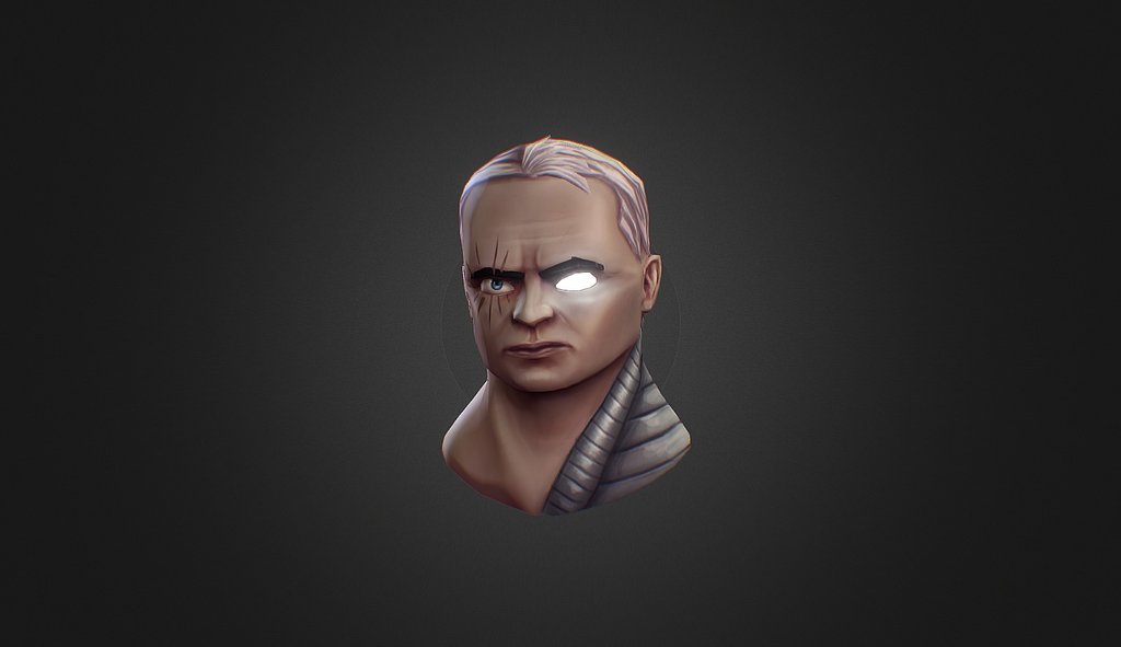 Stylized "Cable" bust