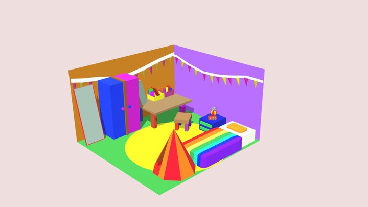My Room 3D Model