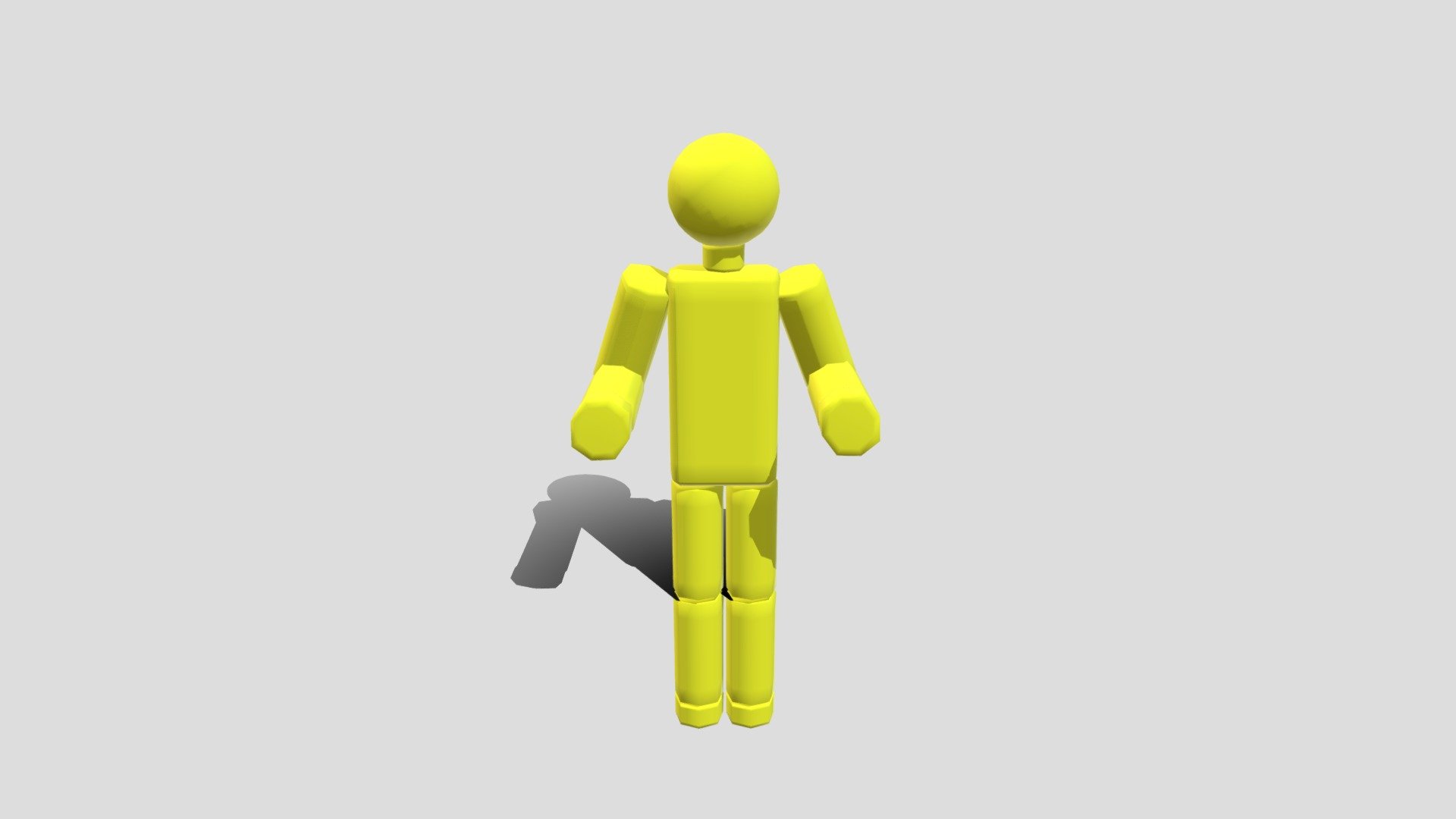 Animatedpoppyplaytimetrainingdummy Download Free 3D model by