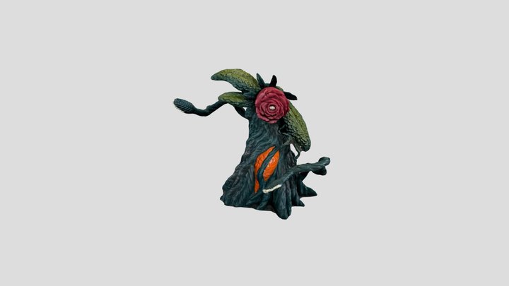 Rose Biollante 3D Model