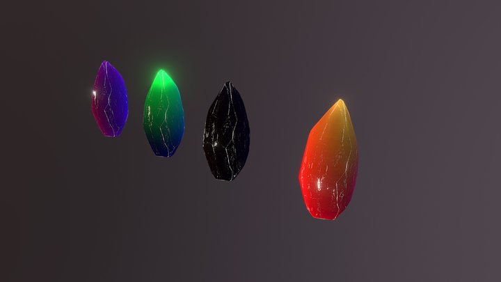 Crystal Display 3D Model