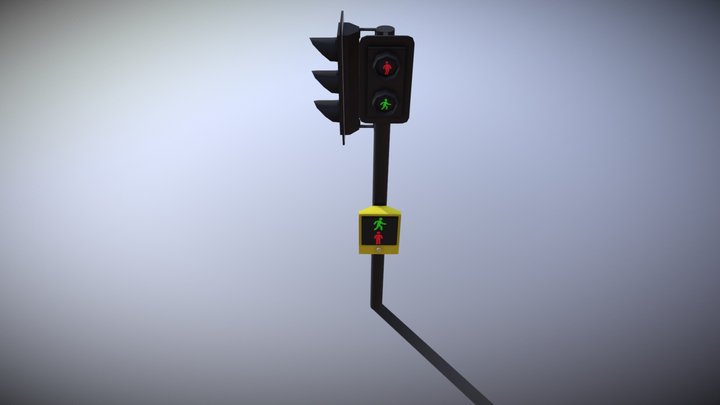 Traffic Light 3D Model