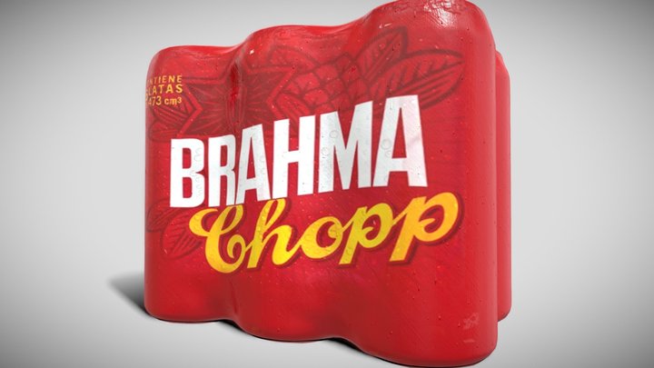 Brahma sixpack for el profetoide 3D Model