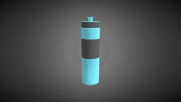 Bottle for sport [high-poly] - by smakologg