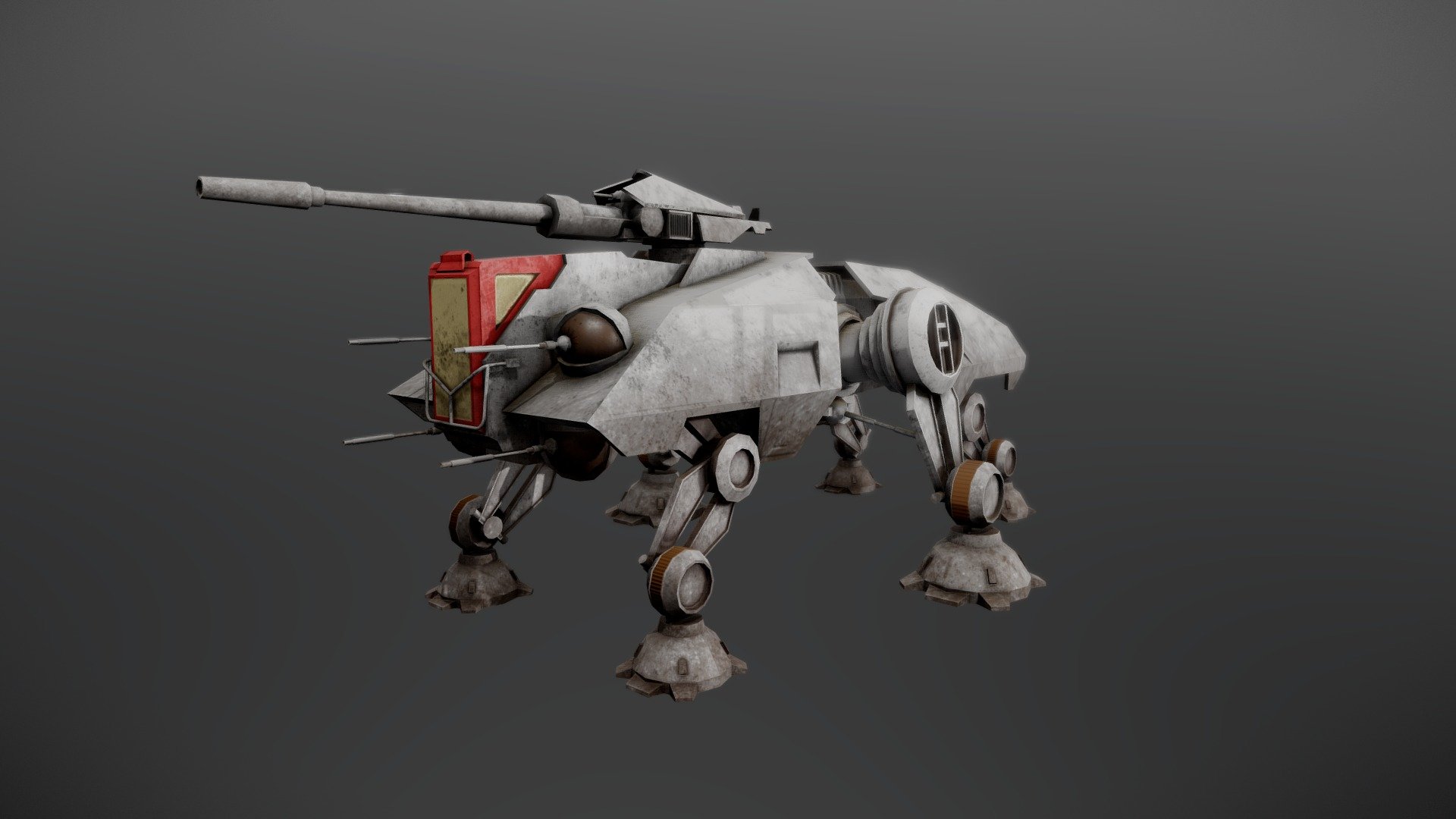 AT-TE - 3D model by Old & Gone Times (@tiezed) [91e33f1] - Sketchfab