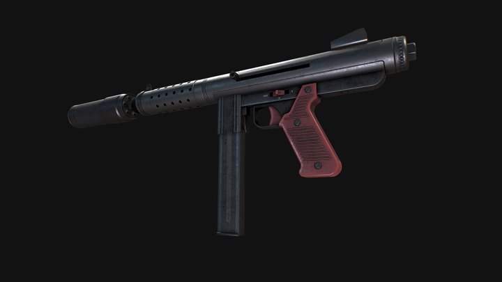 SMG Custom 3D Model