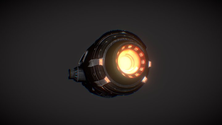 Astro Core 3D Model
