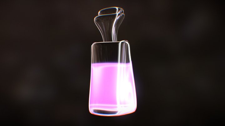 Vial 3D Model
