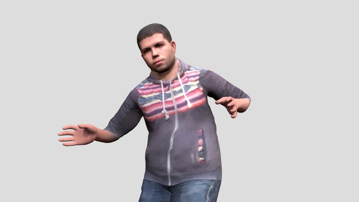 Rida sidi ben ali Silly Dancing – Modello 3D gratuito STL