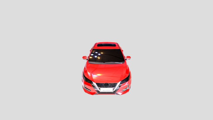 旧款东风日产轩逸 3D Model