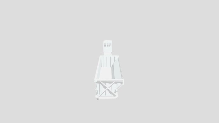 Coke Oven Train 3D Model