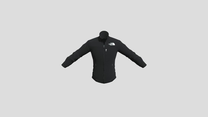 North Face Jacket 3D Model