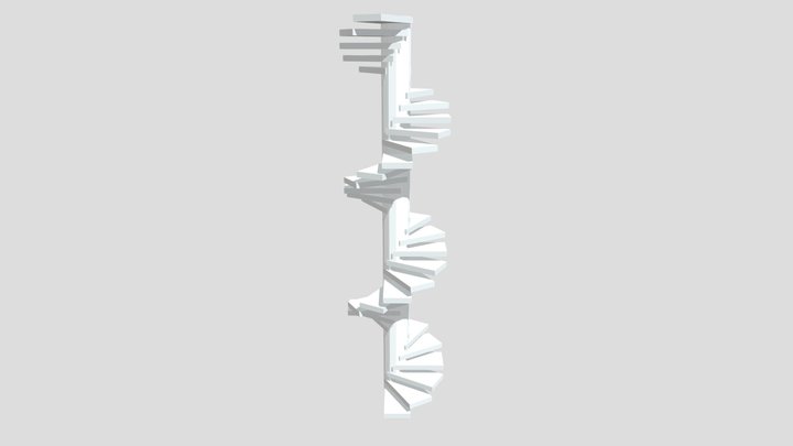 Escobar0106 Stairs 3D Model