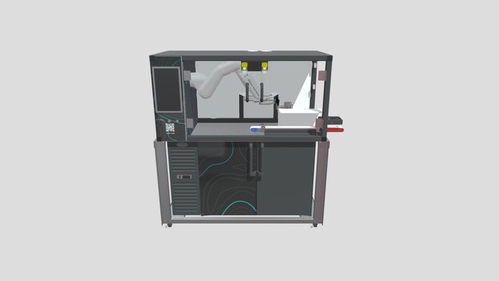 Hops Robot Less Hardware 3D Model