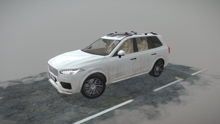 Volvo XC 90 2020 Inscription 3D Model