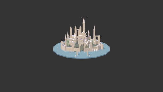 CityTest V03 Animated 3D Model