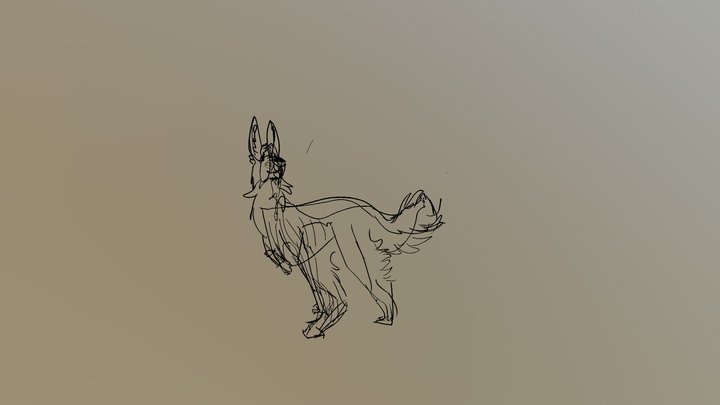 Wolf 3D Model