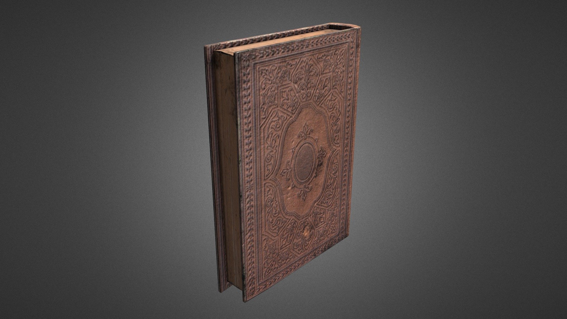 Vintage Book A301 - Download Free 3D model by Chellew (@chellewwxy