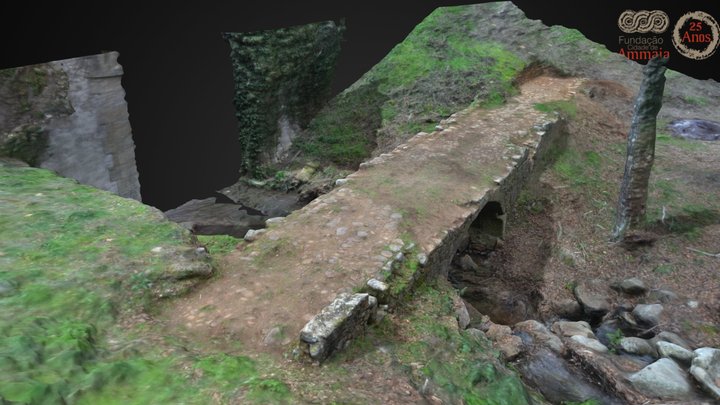 Ponte Romana da Madalena. 3D Model