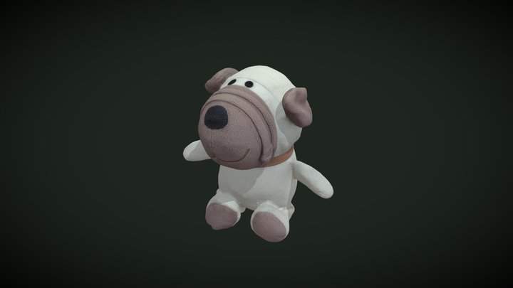 Toy_ Dog_01 3D Model