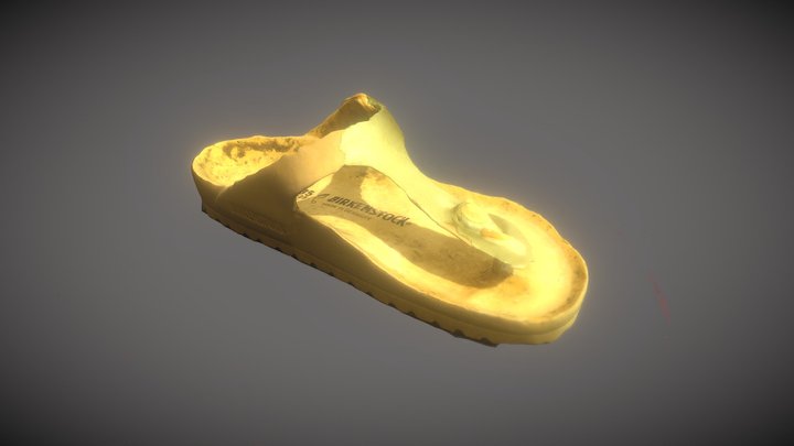 Sandal Jepit 3D Model