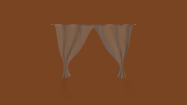 curtain 3D Model