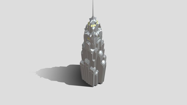 Prayingmanty Tower Redo 2 3D Model