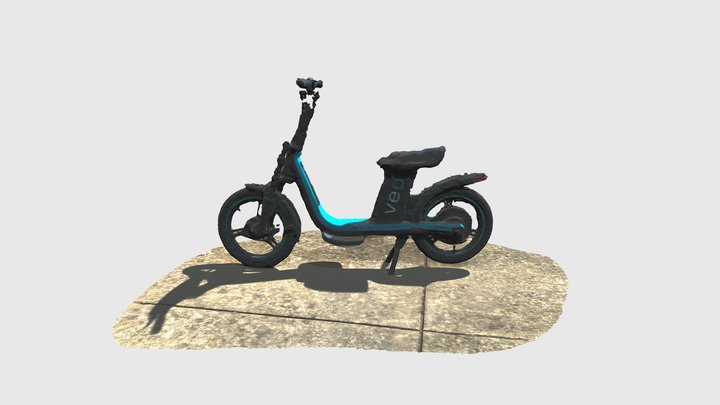 Electric Bike Photogrammetry 3D Model