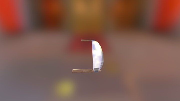 Twomansaw 3D Model