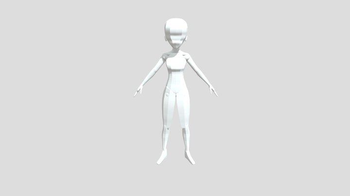 Cuerpo cara 3D Model