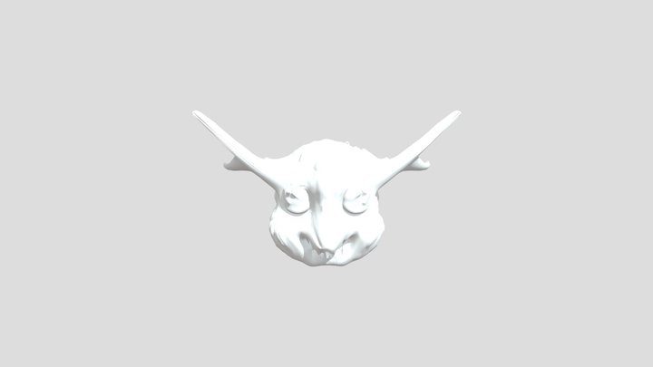 testa mostro fantasy 3D Model