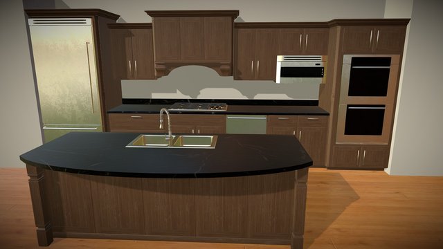 Kitchen 1 3D Model