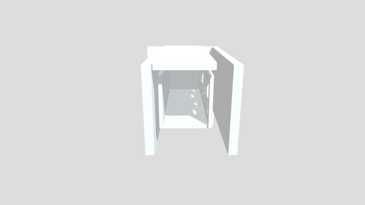 Ominous Corridor 3D Model