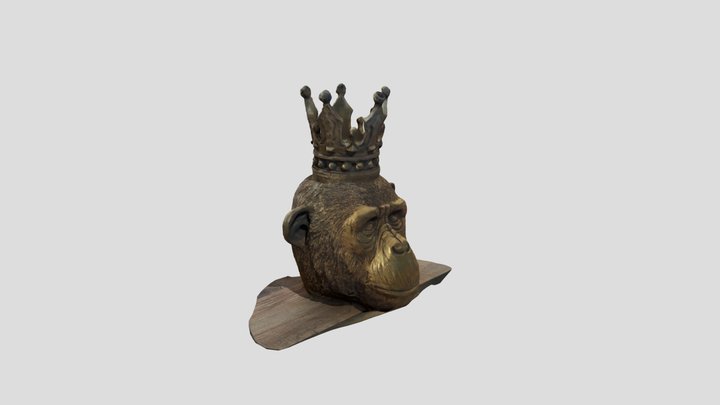 Ape King 3D Model