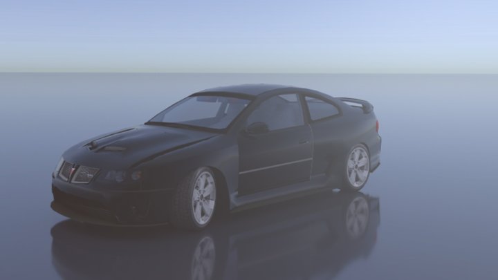 Temp 350 Pontiac GTO NFS 3D Model