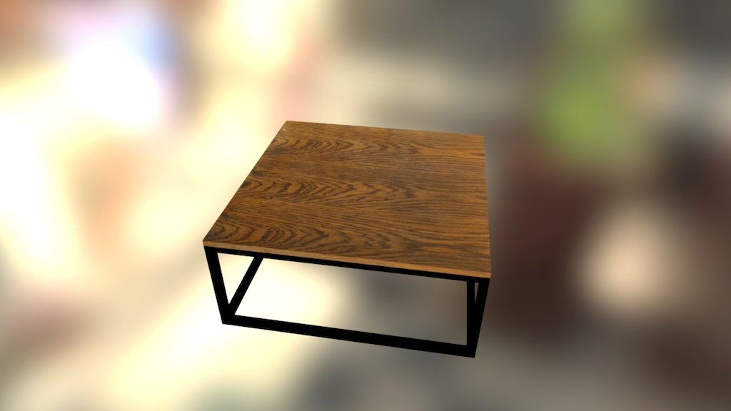 Table Basse - 3D model by polytechnic [91f4e80] - Sketchfab