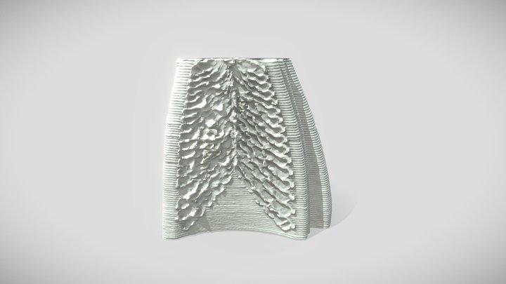 Mid Bottom Piece 3D Model
