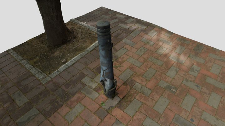 Pole - seoul, south korea 3D Model