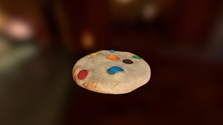cookie uv01.obj 3D Model