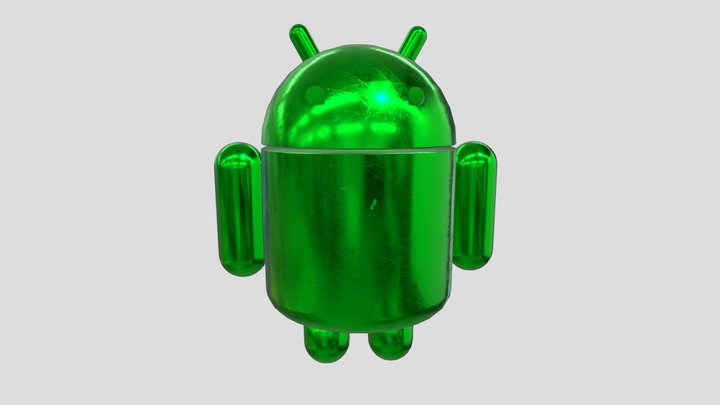 Android Robot Rig 3D Model